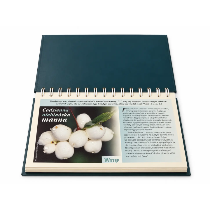 Niebiańska Manna. Rozmyślania duchowe na każdy dzień w roku – wydanie spiralowane